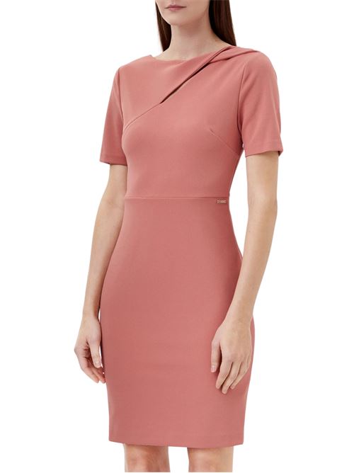 Abito donna mogano chiaro in poliestere Calvin Klein | K20K208174GDA